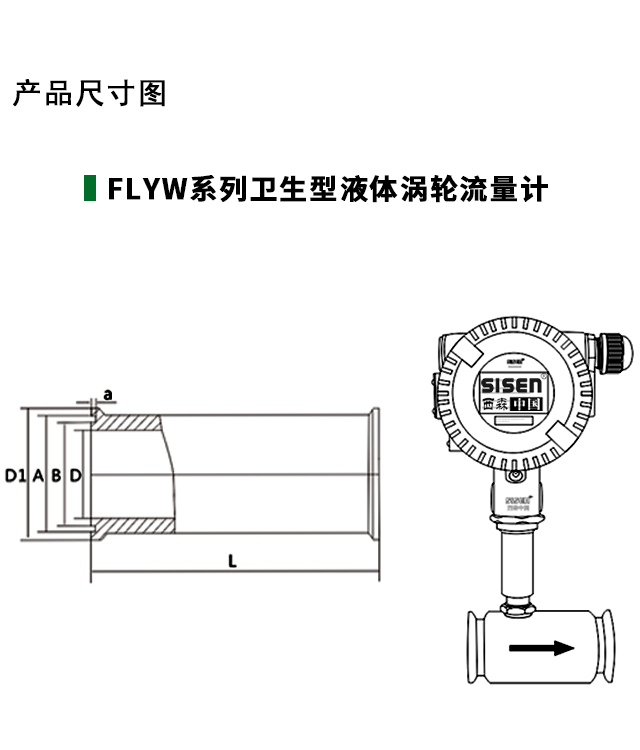 衛(wèi)生型液體渦輪流量計(jì)
